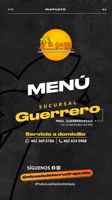 Menú Suc. Guerrero